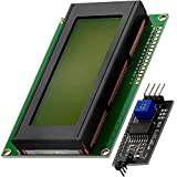 AZDelivery HD44780 2004 LCD Module afficheur Vert 4x20 caractères de Couleur Noire avec Interface I2C Compatible avec Arduino et Raspberry ...