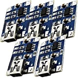 AZDelivery Lot de 5 tp4056 Mini USB 5 V 1 A Régulateur de Charge Lithium Li – ION Batterie Charger ...