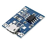 AZDelivery TP4056 Micro USB 5V 1A Contrôleur de Charge Lithium Li - ION Module Chargeur de Batterie USB 5V 1A ...