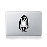 Banksy Monkey Macbook Air 11 13 and Macbook 13 15 inch decal sticker (autocollant) Apple Laptop