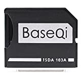Baseqi Aluminium Adaptateur microSD pour MacBook Air 13"et MacBook Pro 13" & 15" (Non-Retina)