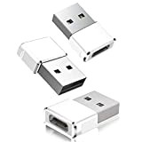 BASESAILOR Adaptateur USB C Femelle vers USB A Mâle 3-Pack,Convertisseur Câble Chargeur Type C pour iPhone 11 12 13 Pro ...