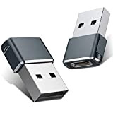 BASESAILOR Adaptateur USB C Femelle vers USB Mâle 2-Pack,Chargeur Type C Convertir USB C Female to USB Male Adapter pour ...