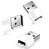 BASESAILOR Adaptateur USB C Femelle vers USB Mâle 3-Pack,Convertisseur Chargeur Type C vers USB A pour Apple iPhone 11 12 ...