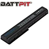 BattPit Batterie pour PC Portables HP 480385-001 GA08 497705-001 509422-001 HSTNN-C50C HSTNN-IB75 HSTNN-OB74 HSTNN-OB75 Pavilion dv8 HDX18 - [8 Cellules/4400mAh/63Wh]
