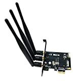 BCM943224PCIEBT2 / bcm94360CS2 / BCM943602CS Carte WiFi + Bluetooth 4.0 vers PCI-E x1 pour PC/Hackintosh