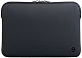 Be.ez - 101285 - Housse LA robe GRAPHITE pour MacBook Pro et ordinateurs portables 12" - Gris/Noir