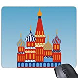 beatChong Russie Motif National Symbole du Kremlin Non-Slip en Caoutchouc Tapis de Souris de Bureau Jeu Tapis de Souris Cadeau