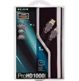 Belkin - AV10000QP1M - cable HDMI standard avec Ethernet ProHD 1000 HDMI, 1m., HDMI, HDMI, Oro