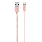 Belkin Câble Lightning vers USB mixit metallic - Câble de Recharge Certifié MFi pour iPhone 11, 11 Pro, 11 Pro ...