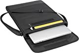 Belkin Sacoche avec bandoulière pour Ordinateurs Portables de 14" à 15", tablettes, Chromebook, MacBook Pro 16" ou 15" EDA002 Noir
