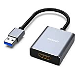 BENFEI Adaptateur USB 3.0 vers HDMI, convertisseur HDMI vers USB 1080P pour Moniteur de projecteur PC Portable HDTV, Coque en ...
