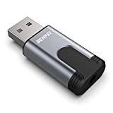 BENFEI Adaptateur USB pour Casque - Adaptateur Audio USB vers Prise Jack de 3,5 mm en Aluminium - Carte Son ...