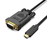 BENFEI Câble USB C vers VGA 0,9m, Thunderbolt 3 vers VGA (Compact Uniquement avec Les périphériques USB C prenant en ...