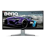 BenQ EX3501R écran Gaming incurvé de 35 pouces, WQHD 3440 x 1440, 100Hz, HDR, 21:9, FreeSync, 1800R, HDMI, Display Port, ...
