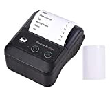 Bisofice Imprimante thermique de reçus portable sans fil BT 58 mm 2 pouces Mini USB Bill POS Imprimante mobile Support ...