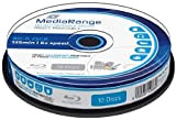 Blu-ray Disc Mediarange BD-R 25 Go, 6x vitesse imprimable (fullprintable) en cakebox , 50 pièces