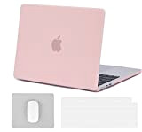 BlueSwan Coque Compatible avec MacBook Air 2022 13,6 Pouces M2 A2681, Étui Rigide Mat & Housse de Clavier & Tapis ...