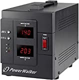 BlueWalker PowerWalker AVR 2000/SIV Régulateur de Tension Automatique Schuko 2000 VA/1600 W
