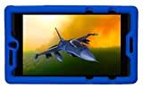 BobjGear Bobj Etui en Silicone Robuste pour Tablette NVIDIA Shield K1 Housse de Protection (Bleu)