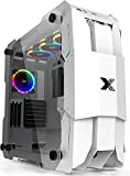 Boîtier Grand Tour E-ATX X7 RGB avec Panneau Vitré, Blanc