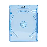 Boîtiers de Rangement pour Blu-Ray 11 mm pour lit Simple (1 Disque) avec Logo (Lot de 25) de la Marque Dragon Trading®