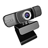 BOLANQ Vêtements Webcam Full HD 1080p Appel Vidéo Webcam Professionnel pour Ordinateur De Bureau/Portable avec Microphone Et Clip
