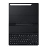 Book Cover Keyboard Galaxy Tab S7 Family Noir. sans Touch Pad Clavier Non-Amovible Samsung - EF-DT630BBEGFR
