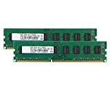 BPX DDR3 1600 MHz 2Rx8 PC3 12800U, Kit de mémoire de Bureau DDR3 PC3-12800 à 240 Broches (2 x 4 ...