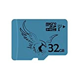 BRAVEEAGLE 32Go Carte Mémoire Micro SD Classe 10 Mémoire microSDHC pour Dash Cam/Tablette surveiller(32Go U1)