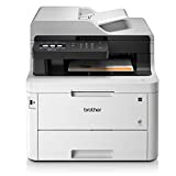 Brother Imprimante Multifonction 3 en 1 Blanc Stampa, Copia, Scansione e Fax