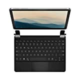 Brydge 10.5 Go+ Wireless Keyboard with Precision Touchpad Compatible with Microsoft Surface Go 1 & 2, Designed for Surface