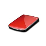 Buffalo MiniStation Lite Disque dur externe portable 2,5" USB 2.0 640 Go Rouge