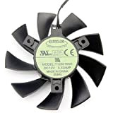 BZBYCZH Ventilateur Compatible pour EVERFLOW T128015SH 12V 0.32A 2Pin Crad Ventilateur For EVGA GTX 650 650Ti GTS 450