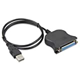 Câble Adaptateur pour imprimante parallèle USB vers DB25 IEEE Câble de convertisseur d'imprimante USB pour imprimante écologique et Habile traité