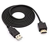 Câble Adaptateur USB vers HDMI - Convertisseur de Charge USB 2.0 Type A mâle vers HDMI mâle (Uniquement pour Le ...