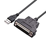 Câble adaptateur USB vers RS232 DB25 série pour scanner de code-barres, puce CP2102 à l'intérieur