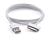 Câble Chargeur USB pour iPhone 4 4S 3 G 3 G 1 m Blanc