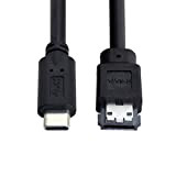Câble CY eSATA vers USB C USB type C mâle hôte vers eSATA eSATAp HDD câble pour ordinateur portable PC