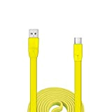 Câble d'alimentation USB plat de remplacement pour câble de charge UE compatible avec les haut-parleurs sans fil Logitech UE Boom ...