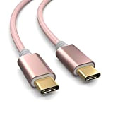 Câble de Connexion USB 3.1 (USB 3.0) Type C en Nylon de 2m, câble de Chargement, câble de données, USB ...