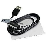 Câble de données et de Charge USB Compatible pour Samsung ECC1DP0UBE pour Samsung Galaxy Tab/Galaxy Tab 2/Galaxy Note 10.1/Noir + ...