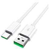 Câble de données USB 5A Quick Charge High Speed USB Type C Supervooc Vooc 65 W pour Oppo Xiaomi Samsung ...