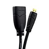 Câble de rallonge Cablesson Ivuna Micro HDMI 0.5m - jusqu' à 1080p - Audio et Vidéo - Connecte des appareils ...