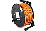 Câble Ethernet CAT6a sur Enrouleur monobrin SFTP 90m