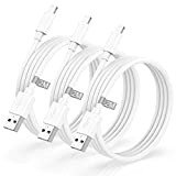 Câble iPhone 2M Lot de 3, Cable Chargeur iPhone 2M [Certifié Apple MFi],Câble Lightning USB Long Cordon iPhone Câbles USB ...