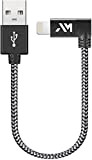 Câble Lightning Amazer Tec Câble iPhone Chargeur iPhone [MFI certifié Apple] Câble Lightning vers USB en Fibre de Nylon Tressé ...