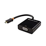 Cable Matters Adaptateur Micro HDMI à VGA de (Convertisseur Micro HDMI à VGA) en Noir