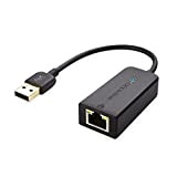 Cable Matters Adaptateur USB Ethernet (Adaptateur USB rj45 / Adaptateur ethernet USB) Prise en Charge d’Un réseau Ethernet 10/100 Mbps ...