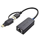 Cable Matters - Adaptateur USB vers Ethernet 2,5 G avec Prise en Charge Ethernet 2,5 Gigabit - Adaptateur USB-C Inclus ...